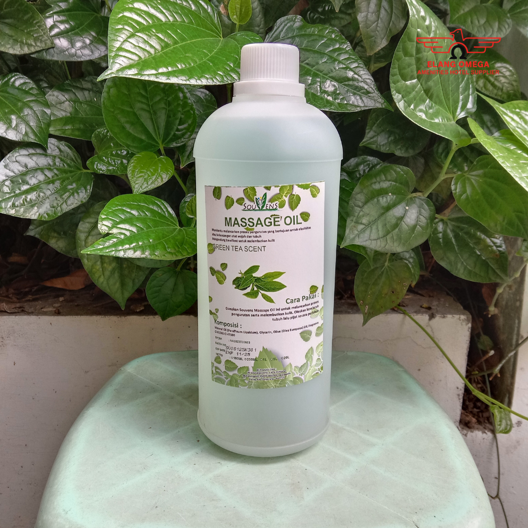 Massage Oil Kemasan 1 liter Green Tea