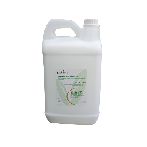 Hand & body lotion 5 liter (Non parfume) Scent Harga per liter