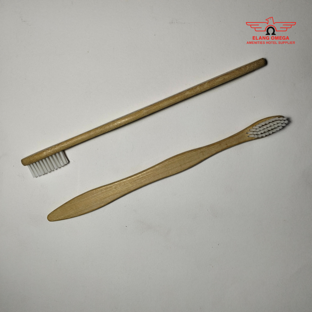 Sikatnya saja Bambu 17,5 cm / Bamboo toothbrush