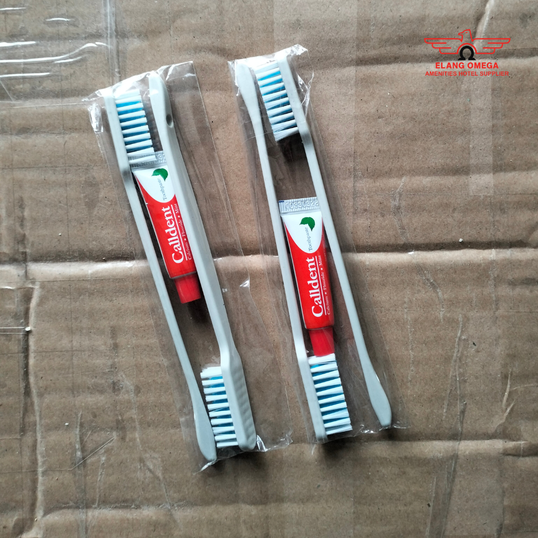 Dental kit 2 SG Jet putih biru opp seal (1 pack isi 100 pcs)