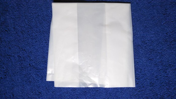 sanitary bag 10 x 22 ada lipatan kiri kanan